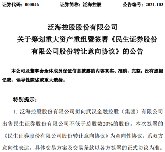 泛海证券(泛海证券股票)